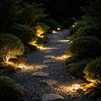 Outdoor Ice Cube Lights Modern Intelligent Solar Step Light