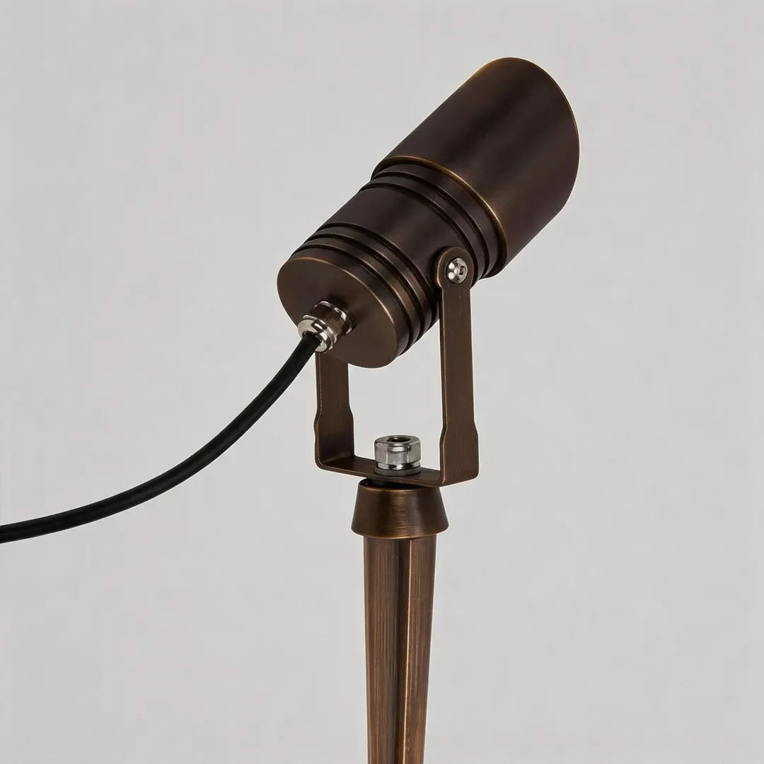Floor Spotlights Low Voltage Copper Outdoor Waterproof COB Light