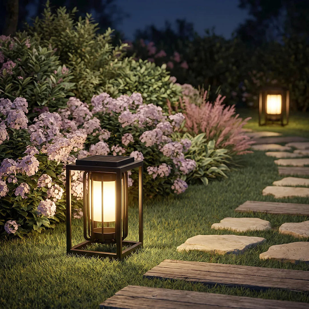 Outdoor Lantern Light Fixture Modern Landscape Lighting