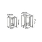 Outdoor Lantern Light Fixture Modern Landscape Lighting