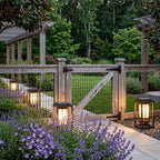 Outdoor Lantern Light Fixture Modern Landscape Lighting