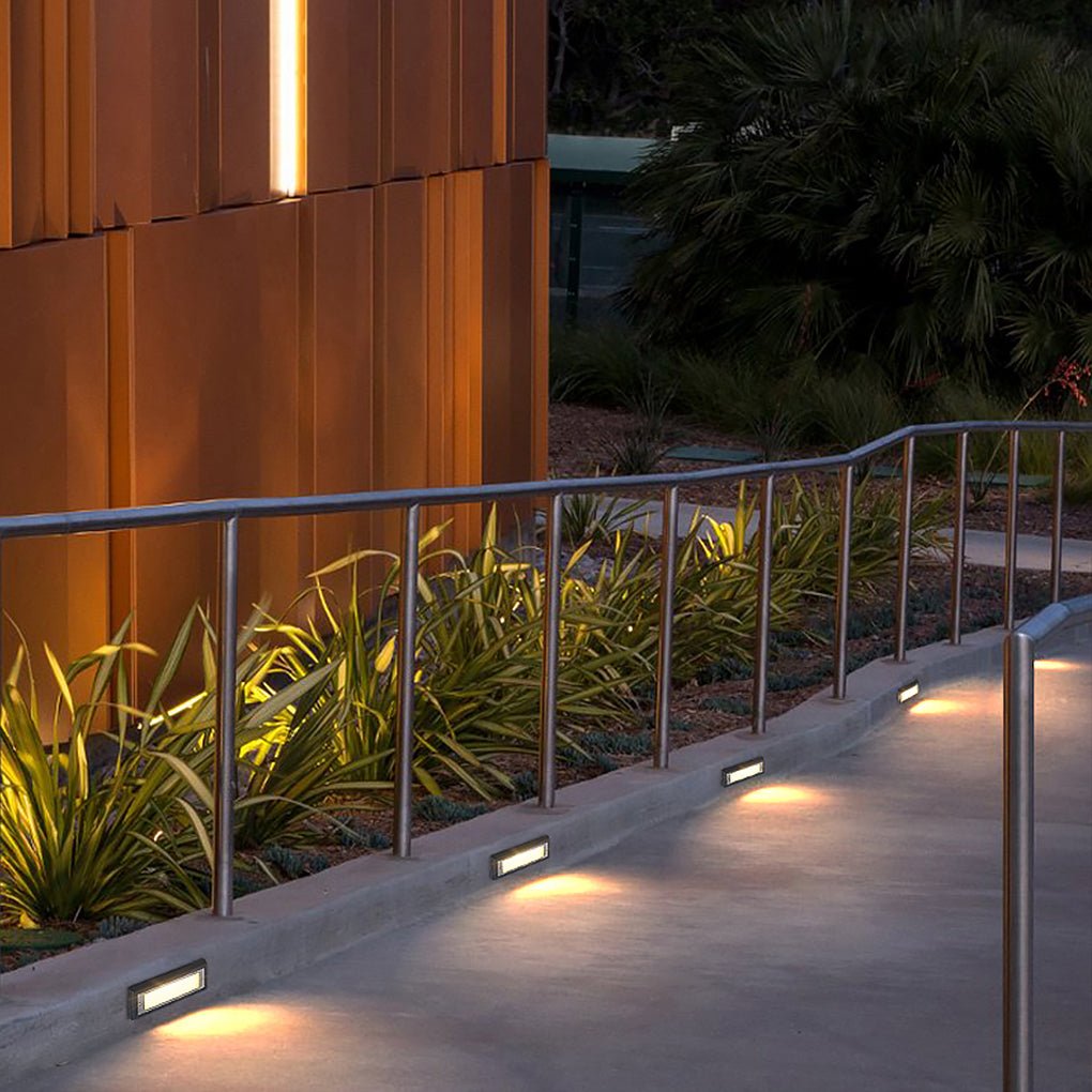 LED Embedded Ground Lights for Outdoor Steps - Waterproof & Durable