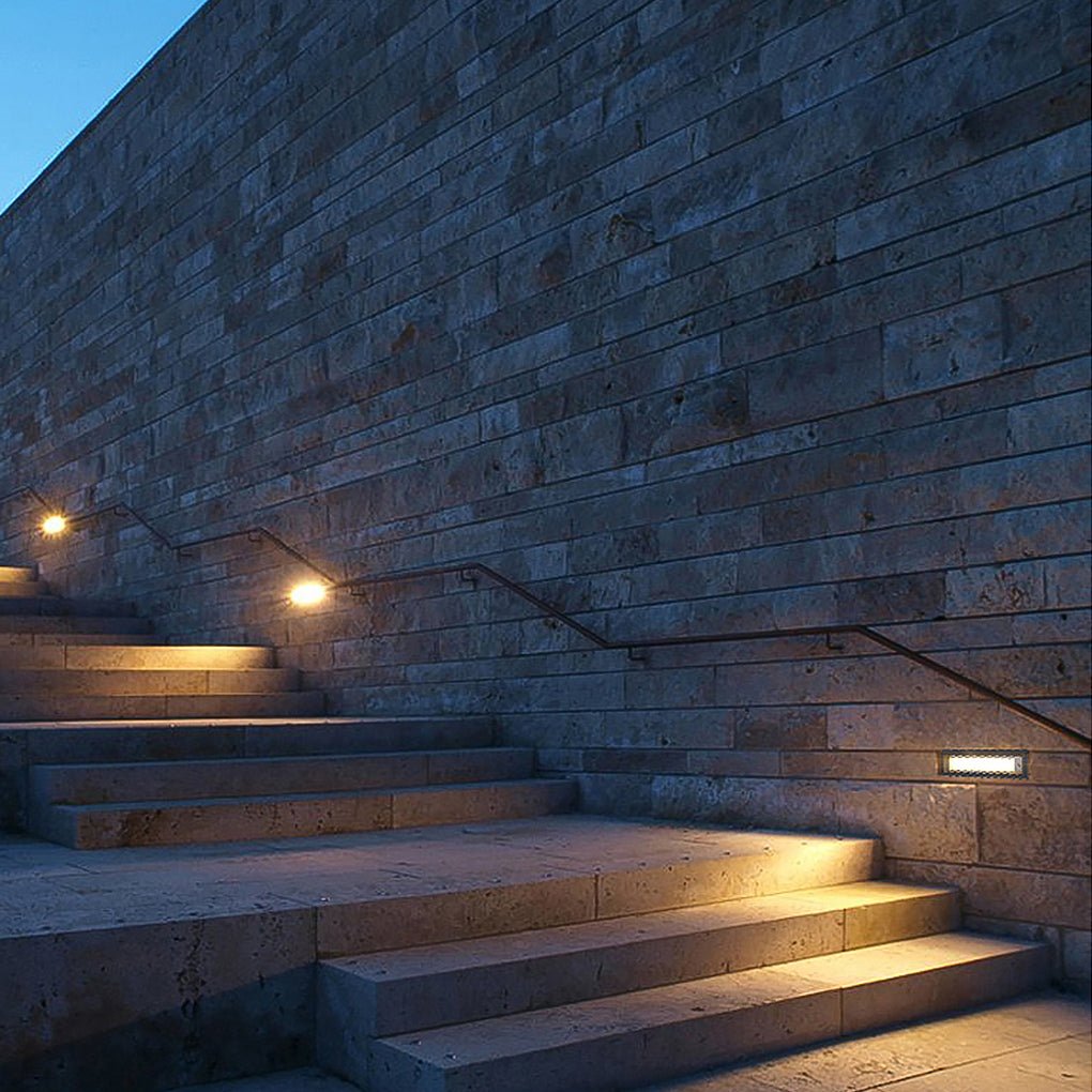 LED Embedded Ground Lights for Outdoor Steps - Waterproof & Durable