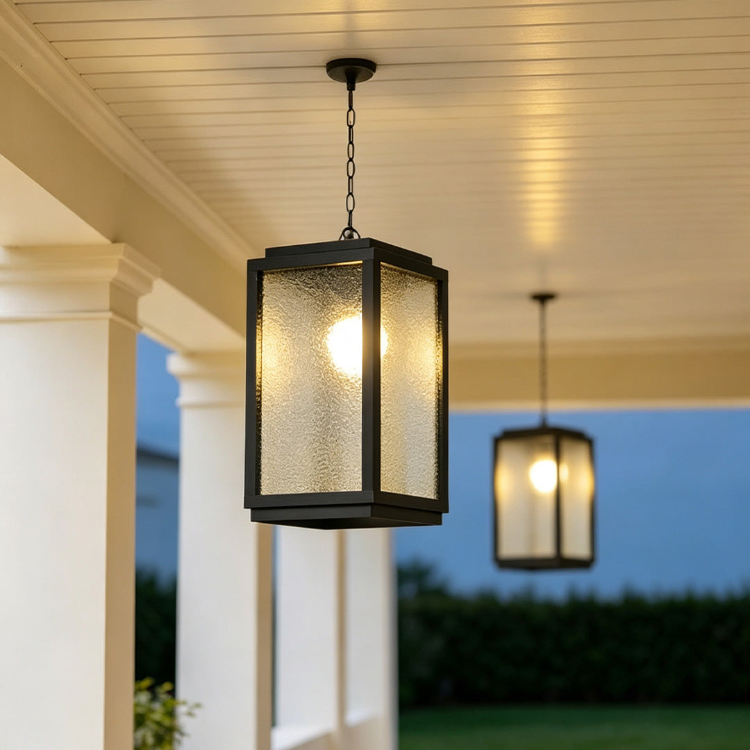 Outdoor LED Pendant Light Fixtures Waterproof Ceiling Light