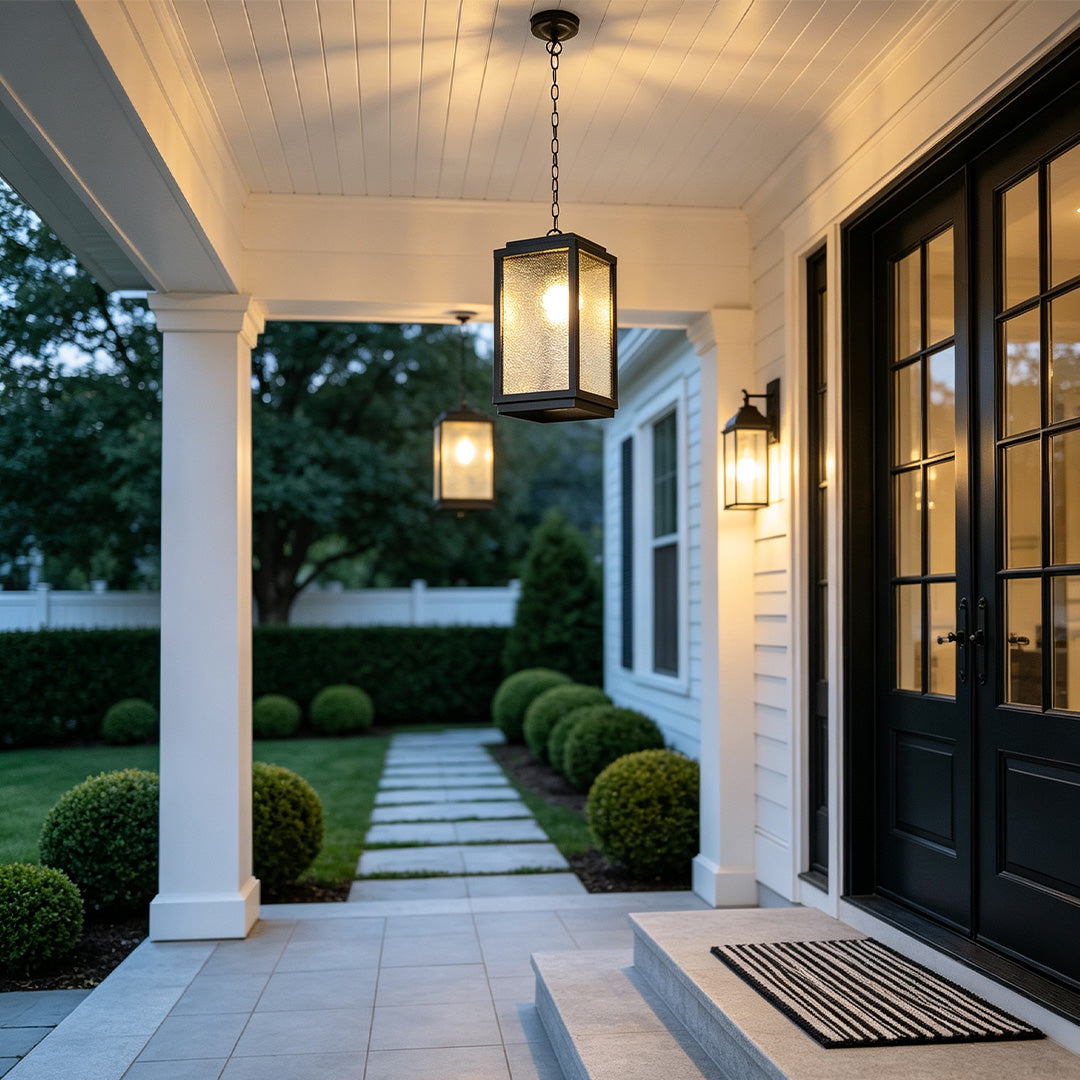 Outdoor LED Pendant Light Fixtures Waterproof Ceiling Light