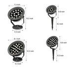 Outdoor LED Spotlights Modern Energy Efficient Lighting for Gardens