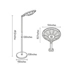 Outdoor Modern Floor Lamps Solar Motion Sensor Outdoor Wall Light