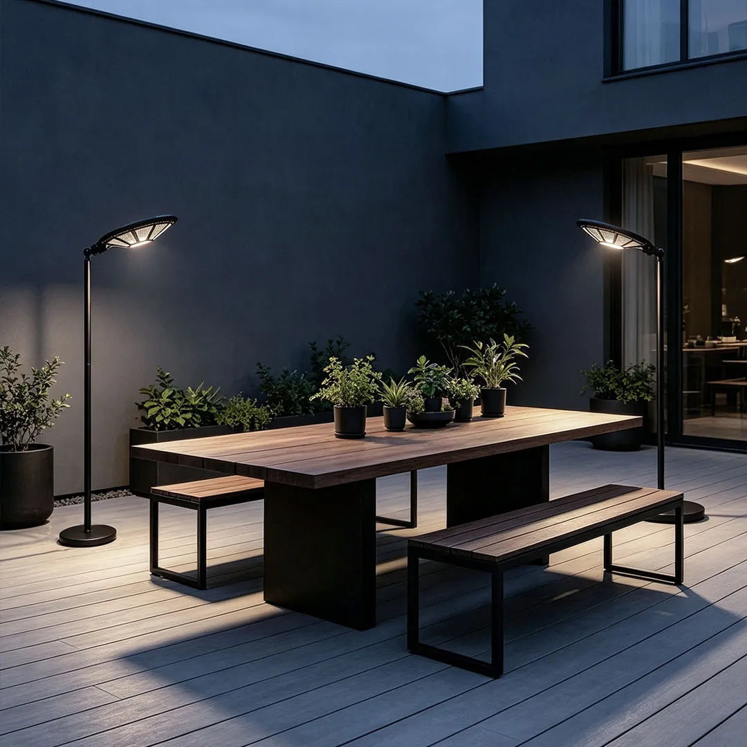 Outdoor Modern Floor Lamps Solar Motion Sensor Outdoor Wall Light