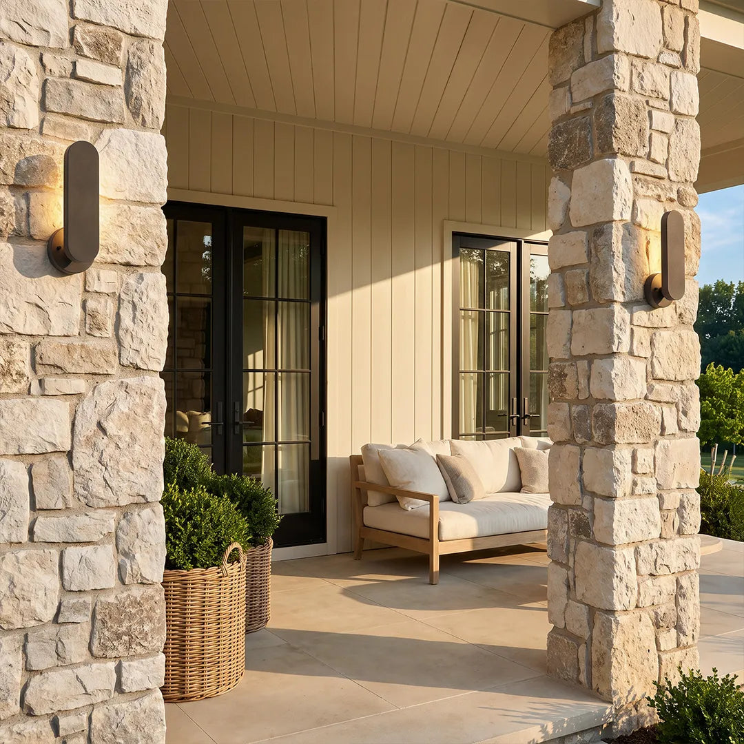 Outdoor Modern Wall Lighting Minimalist Cement LED Light