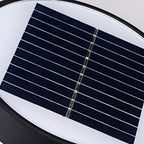 Glass Outdoor Path Light Globe Ball-Shaped LED Solar Light