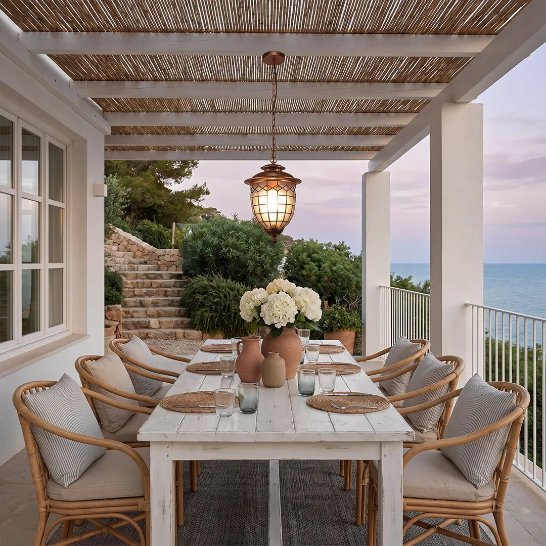 Outdoor Pendant Lighting Fixtures Vintage European Ceiling Light