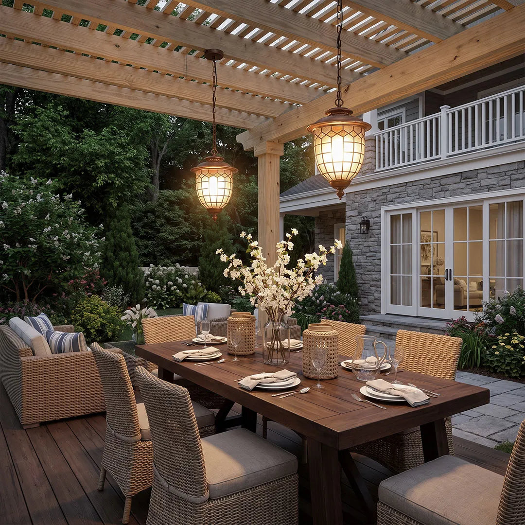 Outdoor Pendant Lighting Fixtures Vintage European Ceiling Light