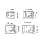 Square Pillar Lights Outdoor Waterproof Solar Gate Light