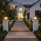 Square Pillar Lights Outdoor Waterproof Solar Gate Light