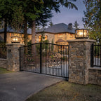 Square Pillar Lights Outdoor Waterproof Solar Gate Light