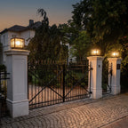 Square Pillar Lights Outdoor Waterproof Solar Gate Light