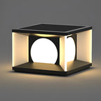 Outdoor Pillar Light Square LED Waterproof Modern Light