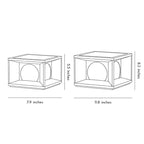 Outdoor Pillar Light Square LED Waterproof Modern Light