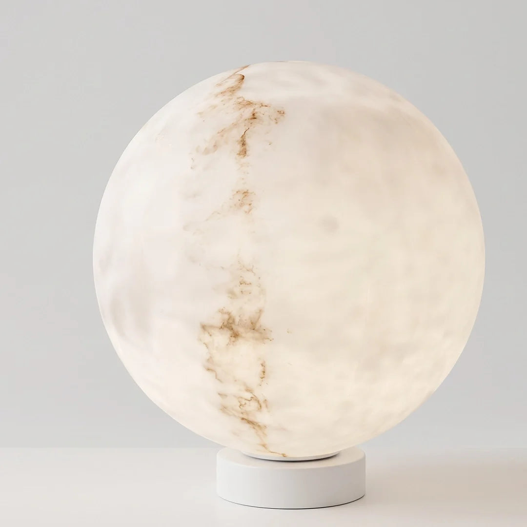 Outdoor Pillar Lights Faux Waterproof Moon Globe Light