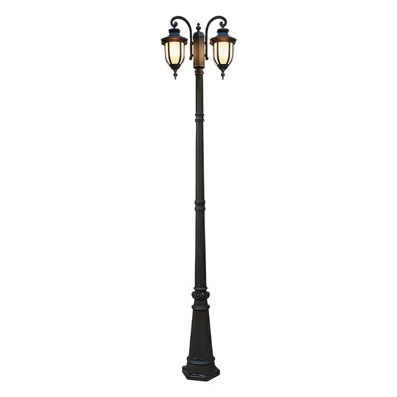 Outdoor Post Light Fixture European Garden Lamp Post