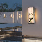 Square Wall Lights Retro LED Waterproof Galvanized Steel Light