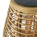 Outdoor Solar Floor Lamps Waterproof Woven Patio Lamps