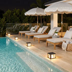 Outdoor Solar Pillar Lights Modern Black Courtyard Light