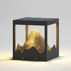 Decorate Pillar Light Waterproof Mountain Landscape Light