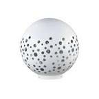 Outdoor Sphere Light Waterproof Round Hollow Metal Modern Light
