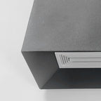 Square Pillar Lights Modern Creative Cube LED Solar Fence Post Light