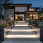 Outdoor Stair Lighting Strips Silicone White LED Light