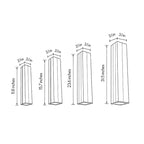 Outdoor up down Wall Lights Square Minimalist Waterproof Lamp