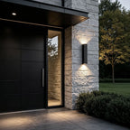 Outdoor up down Wall Lights Square Minimalist Waterproof Lamp