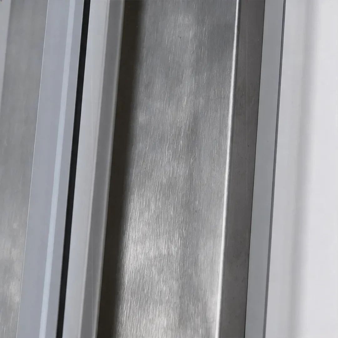 Silver Outdoor Wall Lights Modern Waterproof Glass LED Light