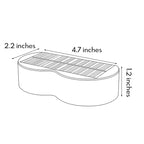 4-Pcs Outdoor Wall Wash Lighting Waterproof Solar-Powered RGB Light