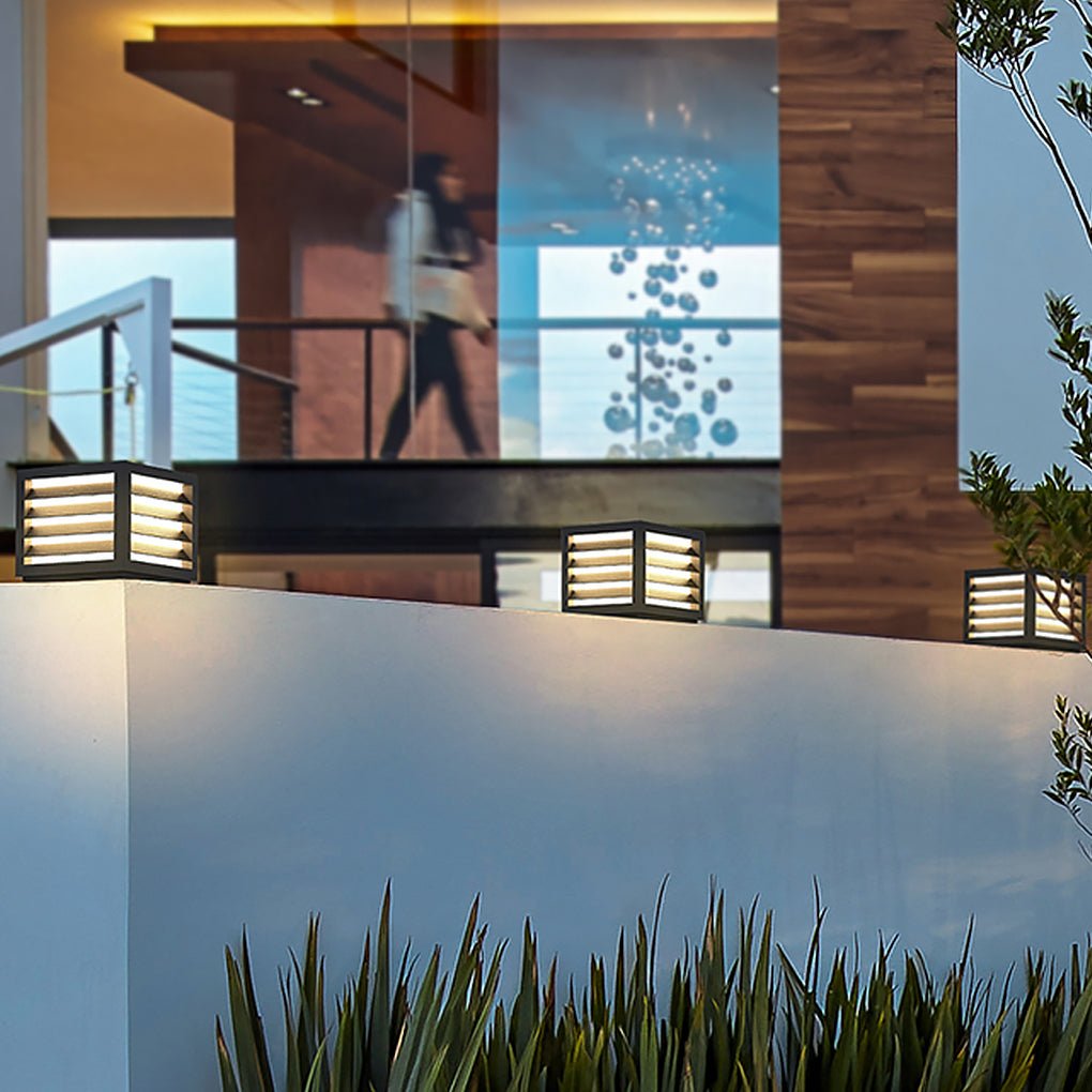 Home Pillar Light Outdoor Waterproof LED Decorative Light