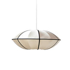 Fabric Shade Pendant Light Nordic Vintage Lantern Ceiling Light