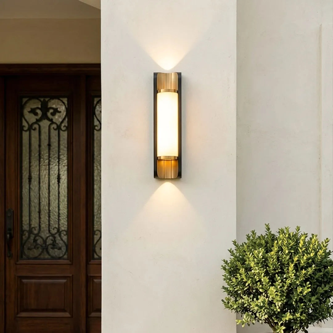 Up Down Outdoor Wall Sconce Glow Waterproof LED Light
