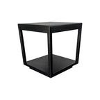 Concrete Pillar Lights Modern Open-Frame Square LED Light