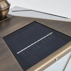 Pillar Light Solar Dual-Use Copper Garden Lighting