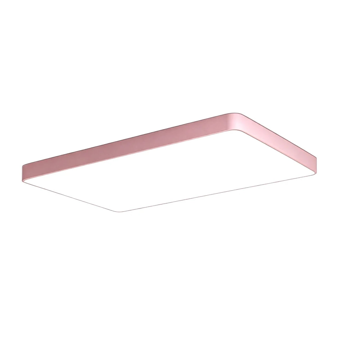 Square Ceiling Light Modern Metal Decorated LED Light