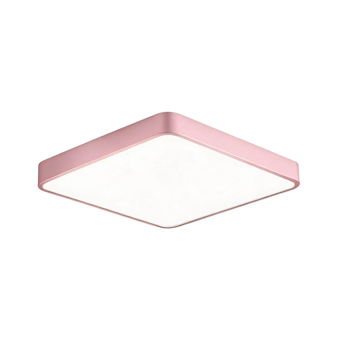 Square Ceiling Light Modern Metal Decorated LED Light