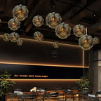 Polyhedron Pendant Light Modern Irregular Sphere Ceiling Light
