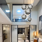 Polyhedron Pendant Light Modern Irregular Sphere Ceiling Light