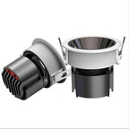 2 PCS LED Indoor Ceiling Spotlights Deep Anti-Glare Light
