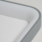 Square Shaped Modern LED Flush Mount Ceiling Light for Bedroom