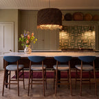 Rattan Lighting Pendants Japanese Wabi-Sabi Ceiling Light