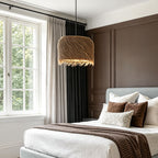 Rattan Lighting Pendants Japanese Wabi-Sabi Ceiling Light