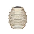 Rattan Outdoor Lantern Modern Waterproof LED Solar Light