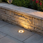 Recessed Floor Lighting Solar LED Metal Well Light